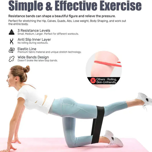 Yoga Resistance Bands for Strength Training and Stretching safaristore.shop