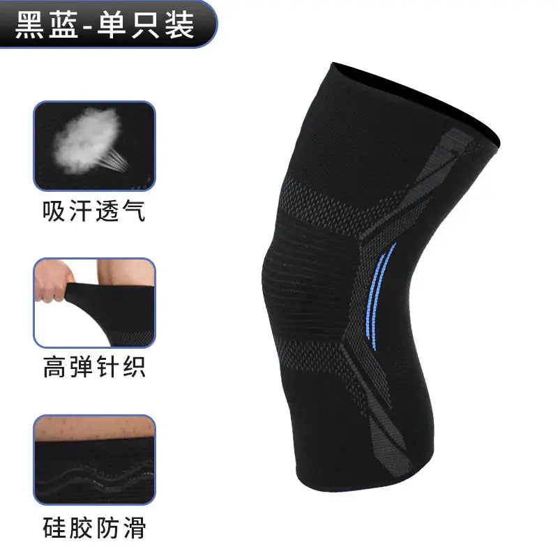 Men's Breathable Knitted Basketball Knee Pads for Sports safaristore.shop