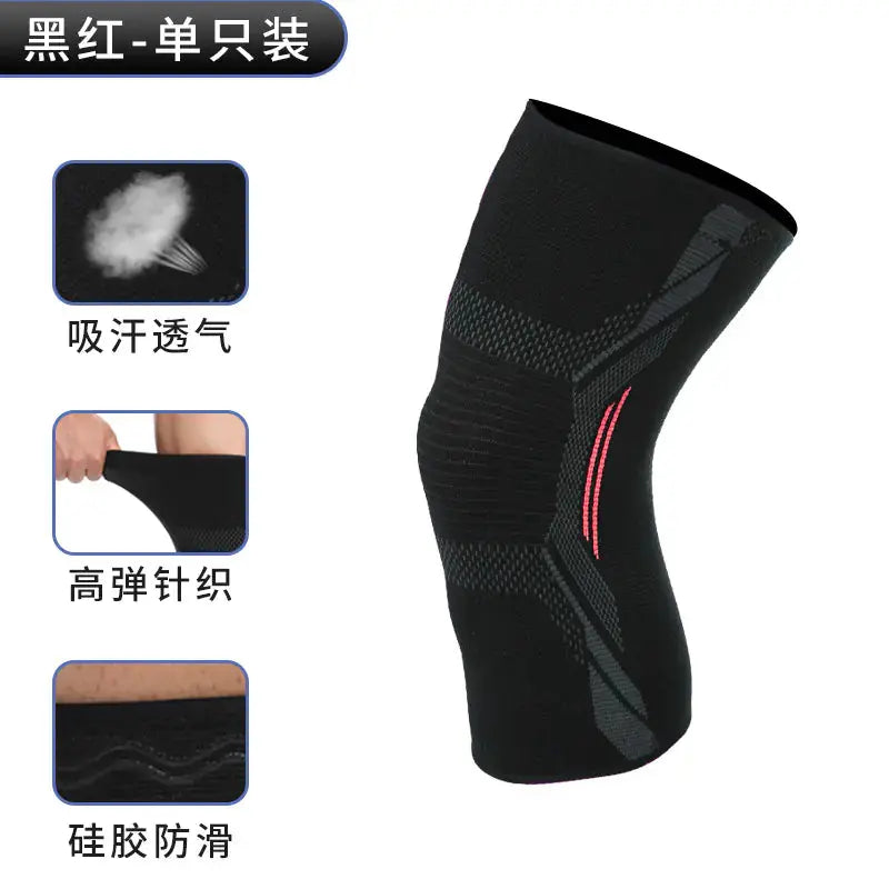 Men's Breathable Knitted Basketball Knee Pads for Sports safaristore.shop